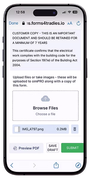 phone menu 6